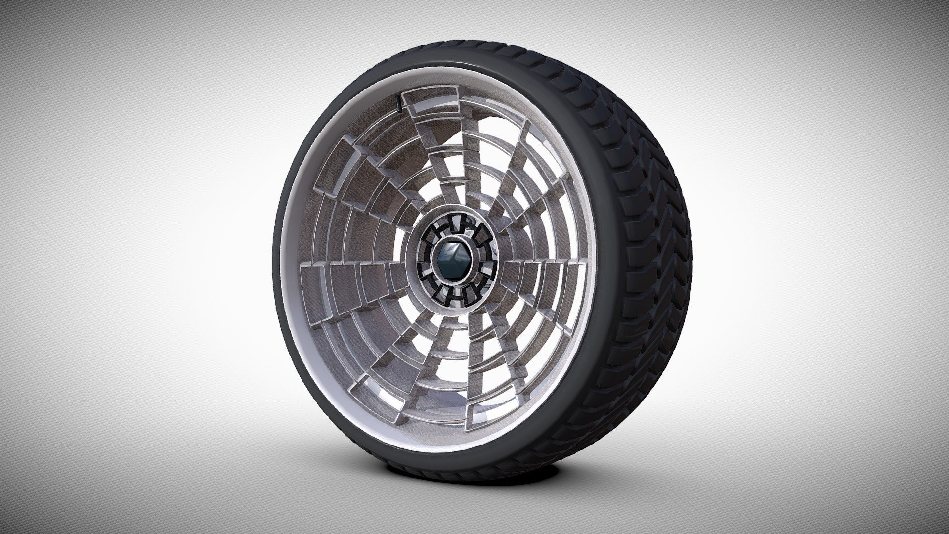 C7SSW wheel 3d model