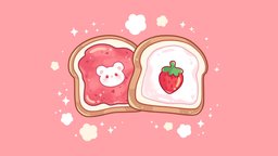 Strawberry Toast