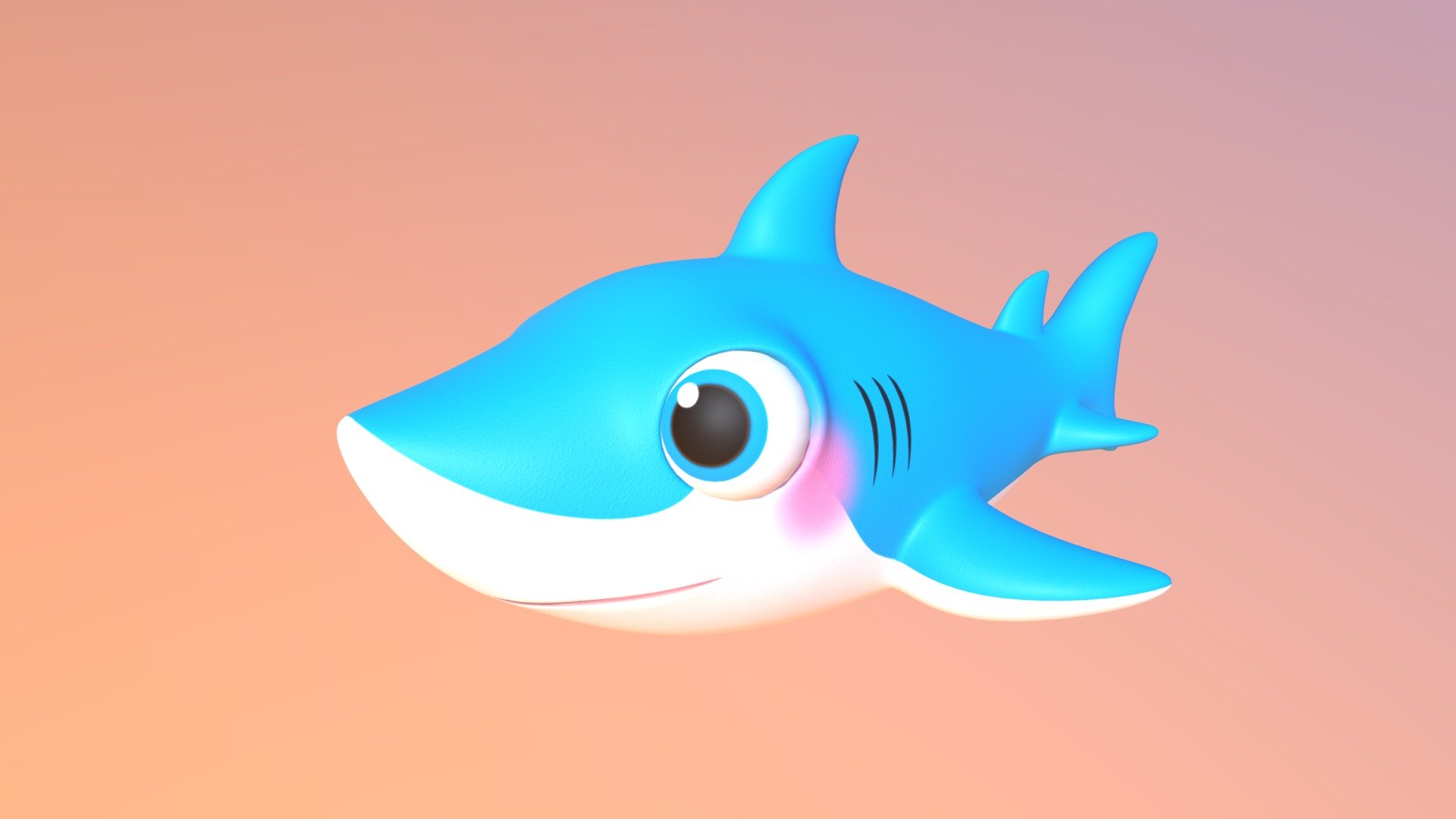 Shark 3d model