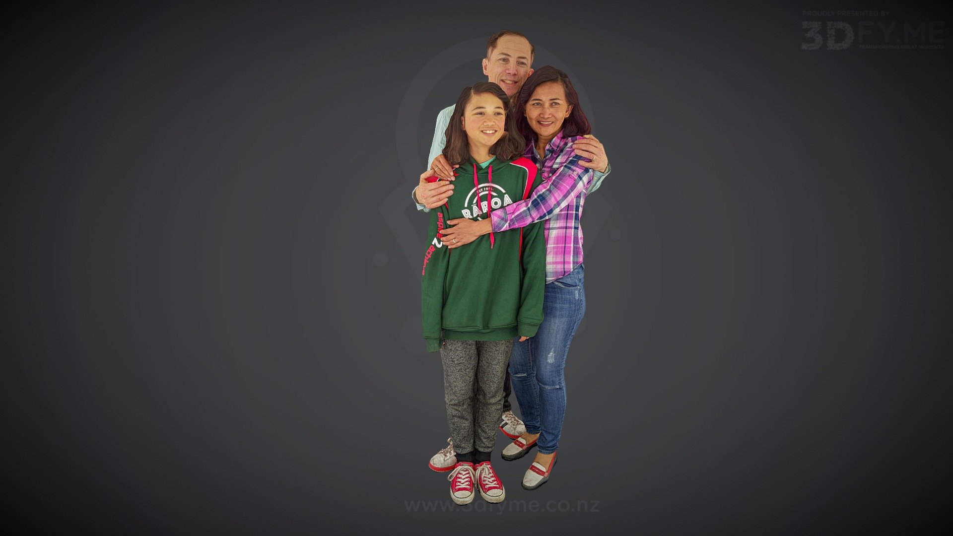 Happy Family :) 3d model