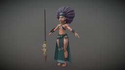 Girl  Native Sexy Stylized