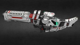 Scifi rifle gun