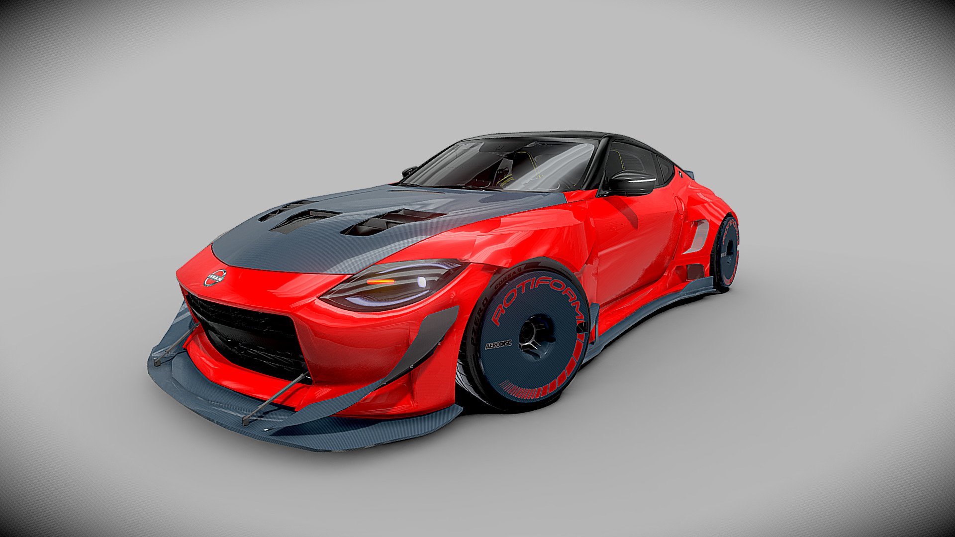 Nissan 400z 3d model