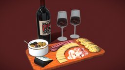 Charcuterie board for OnCyber spaces