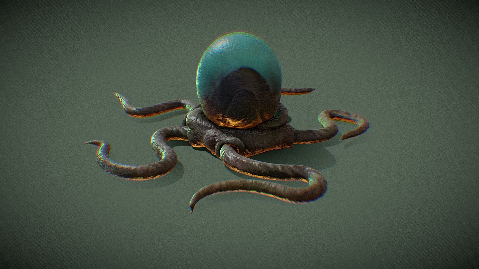 Alien Cyst 3d model