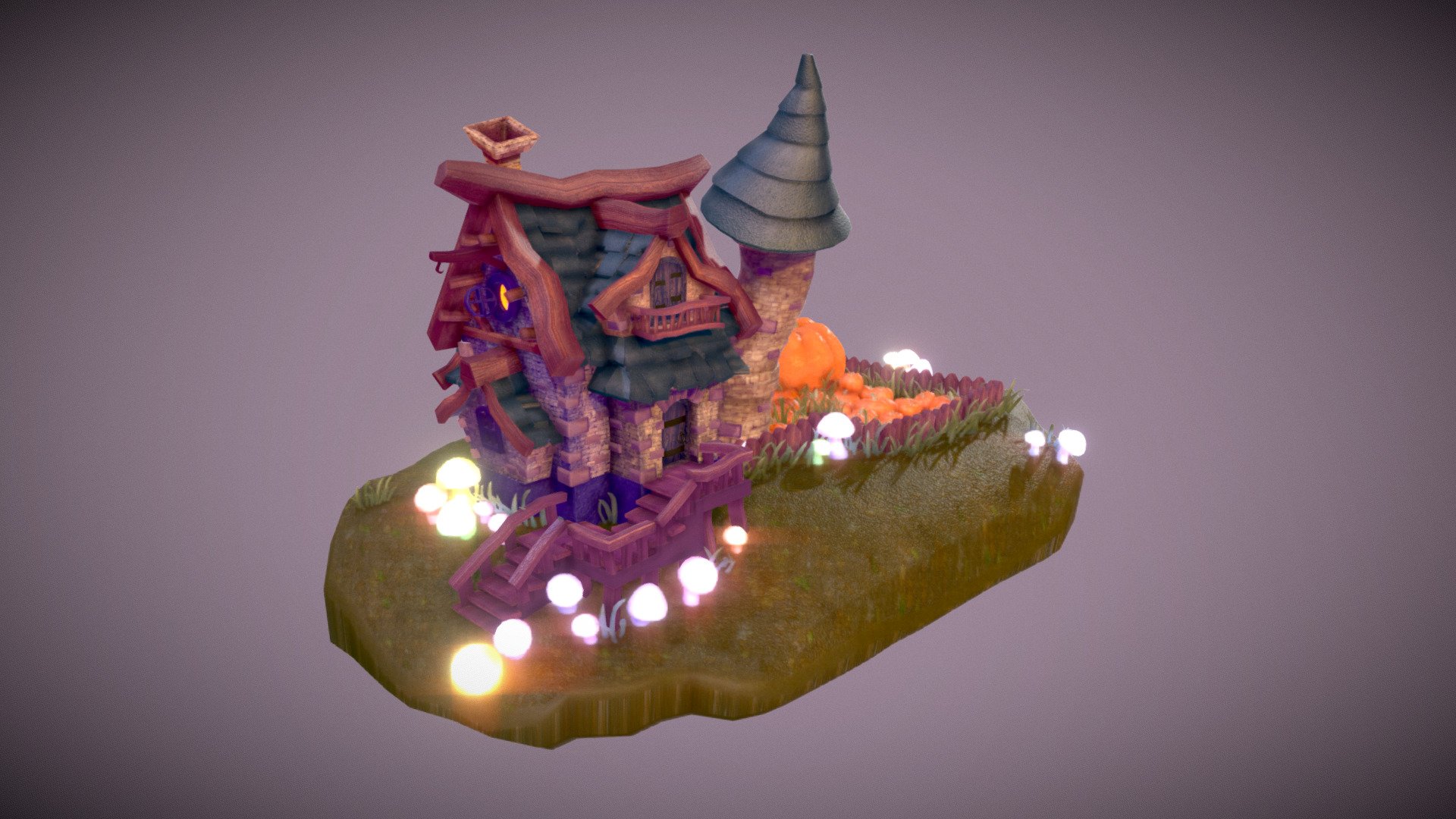 The Witchs House 3d model