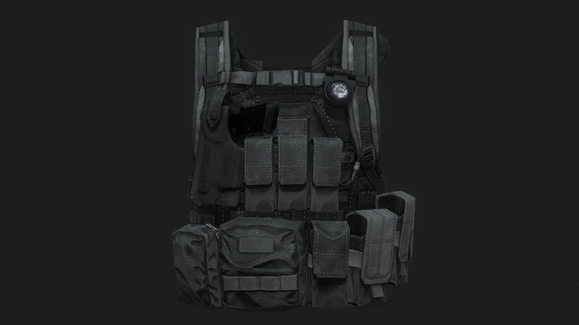 H-Vest 3d model