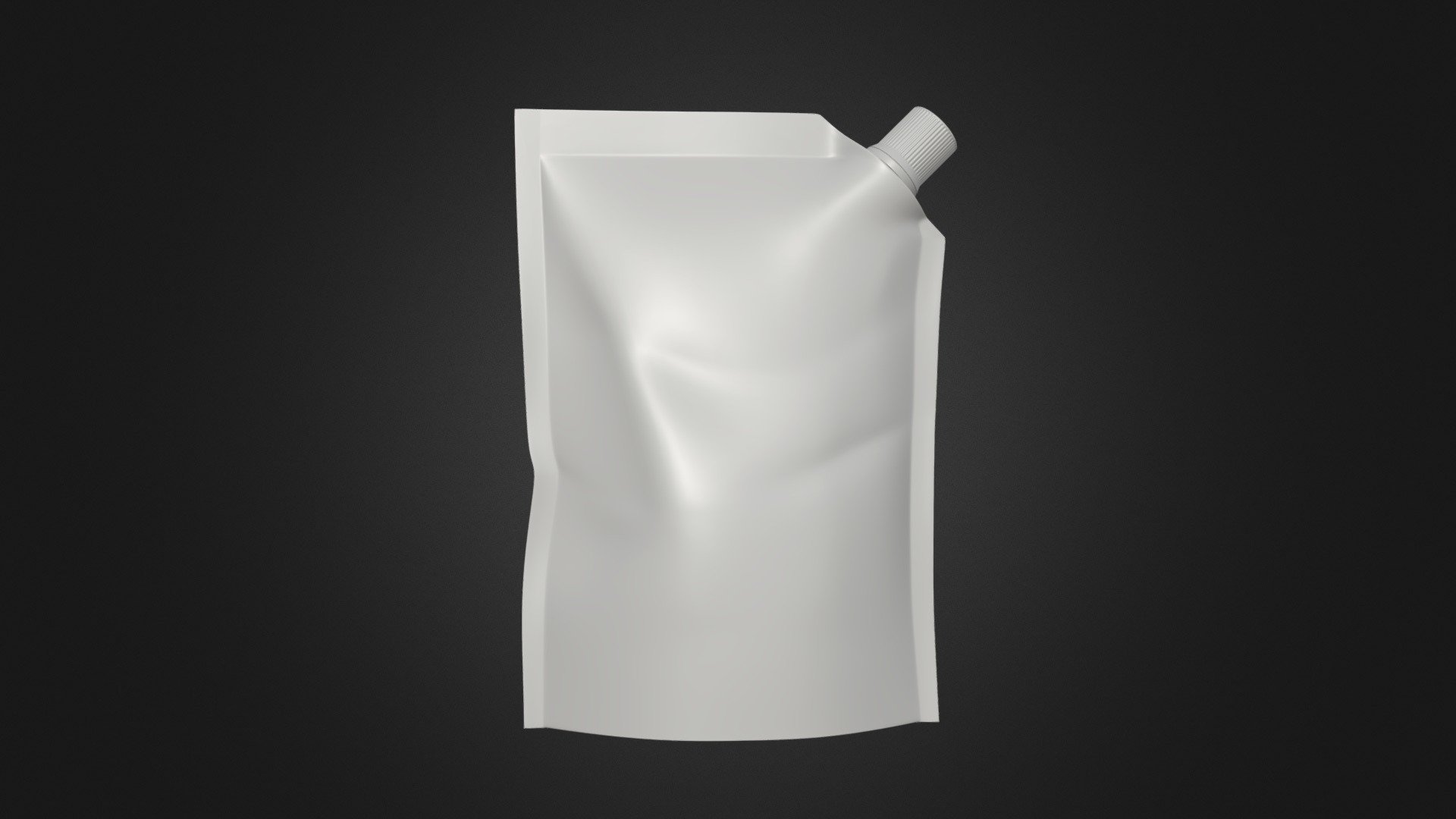 pouch bag 01 3d model