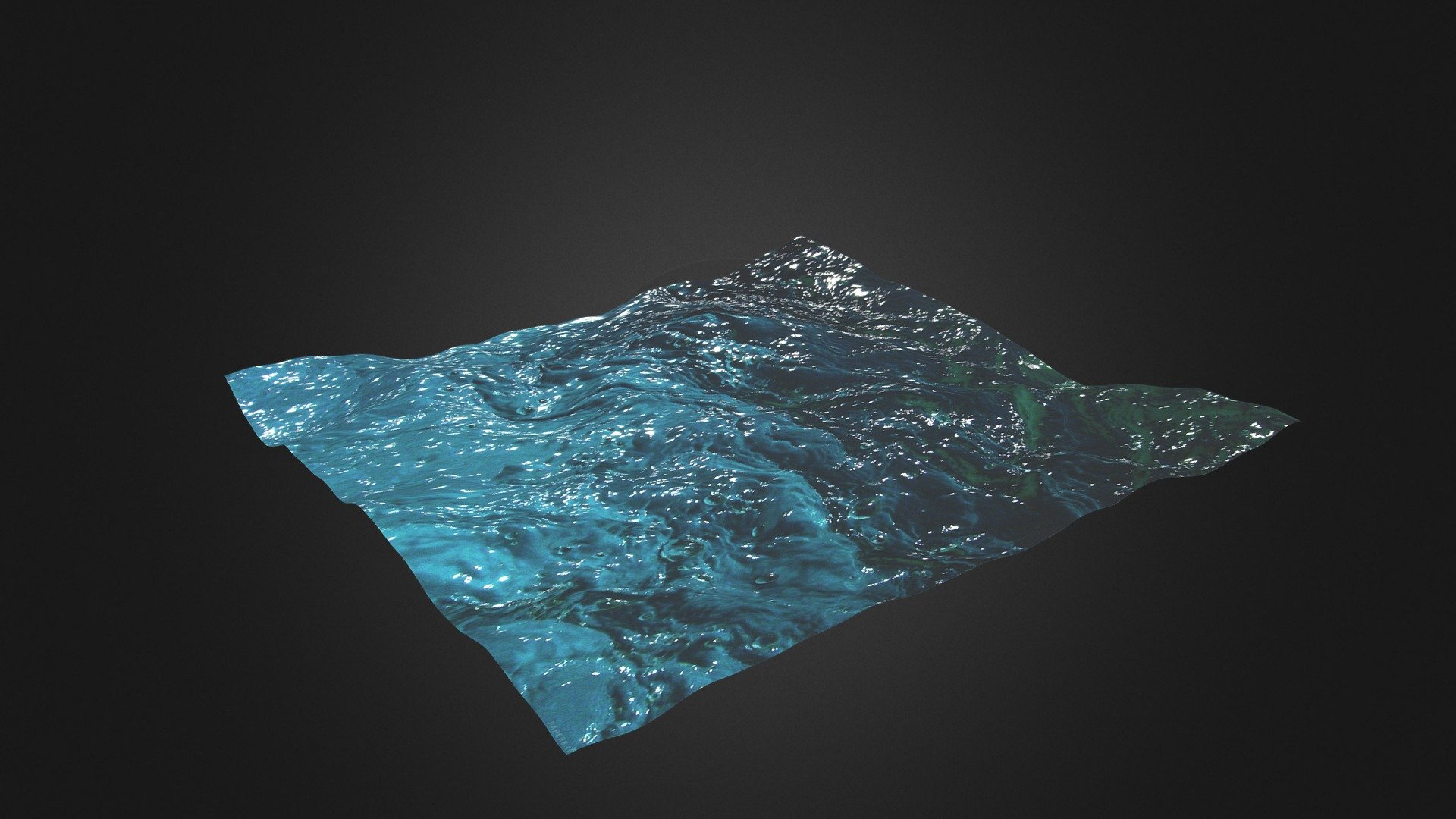 Sea Wave- Deniz dalgası 3d model