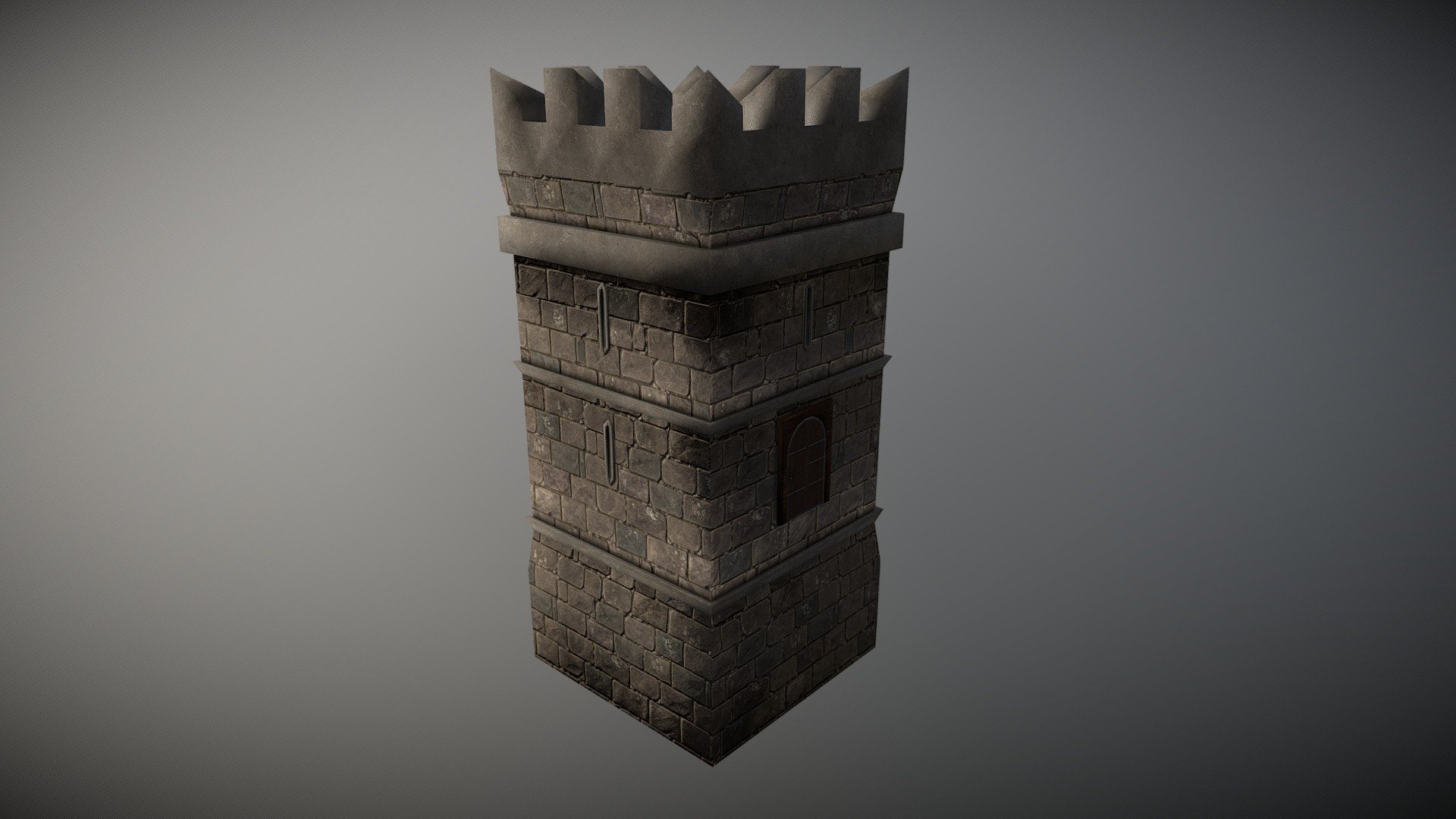 Medieval Tower 3d model