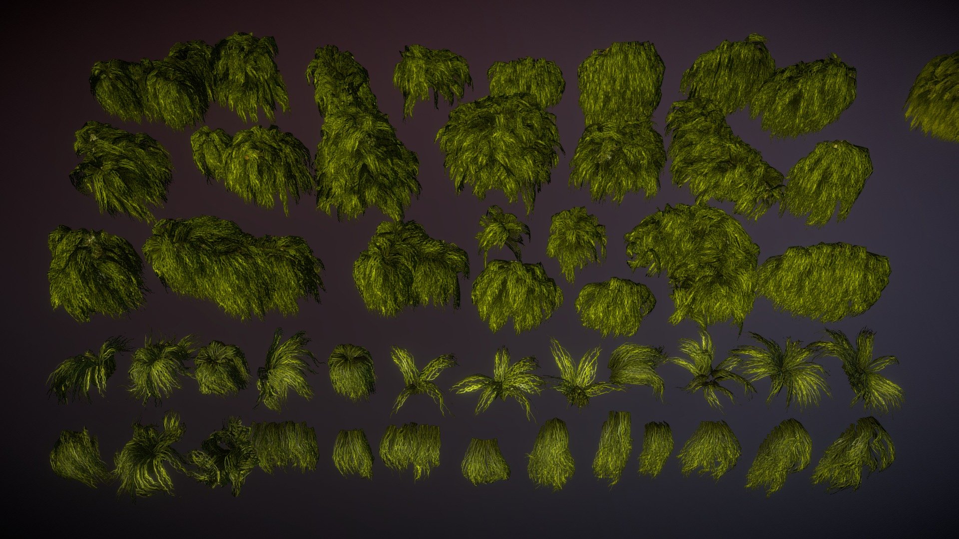 Tussocks 3d model