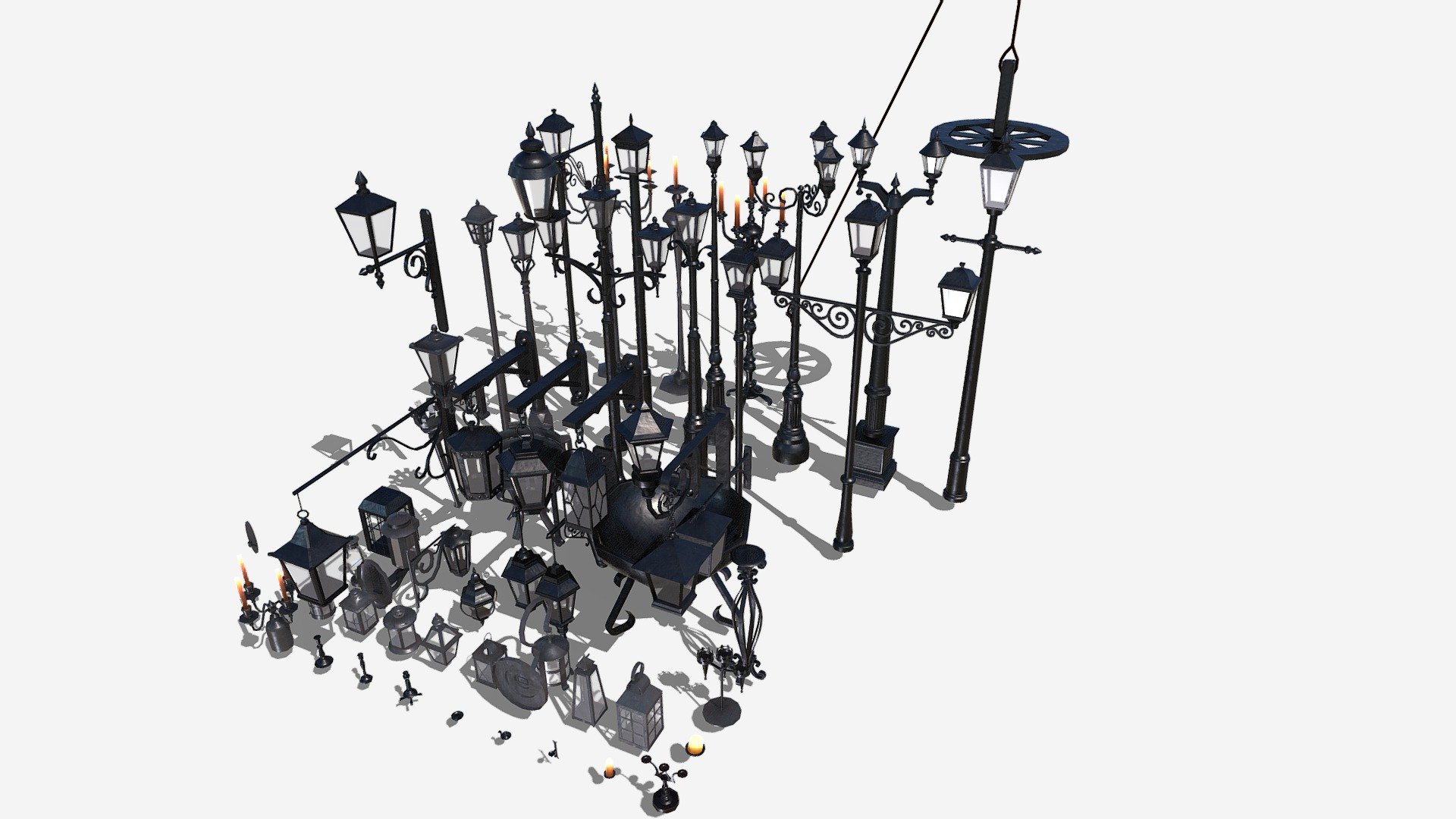 Lights 3d model