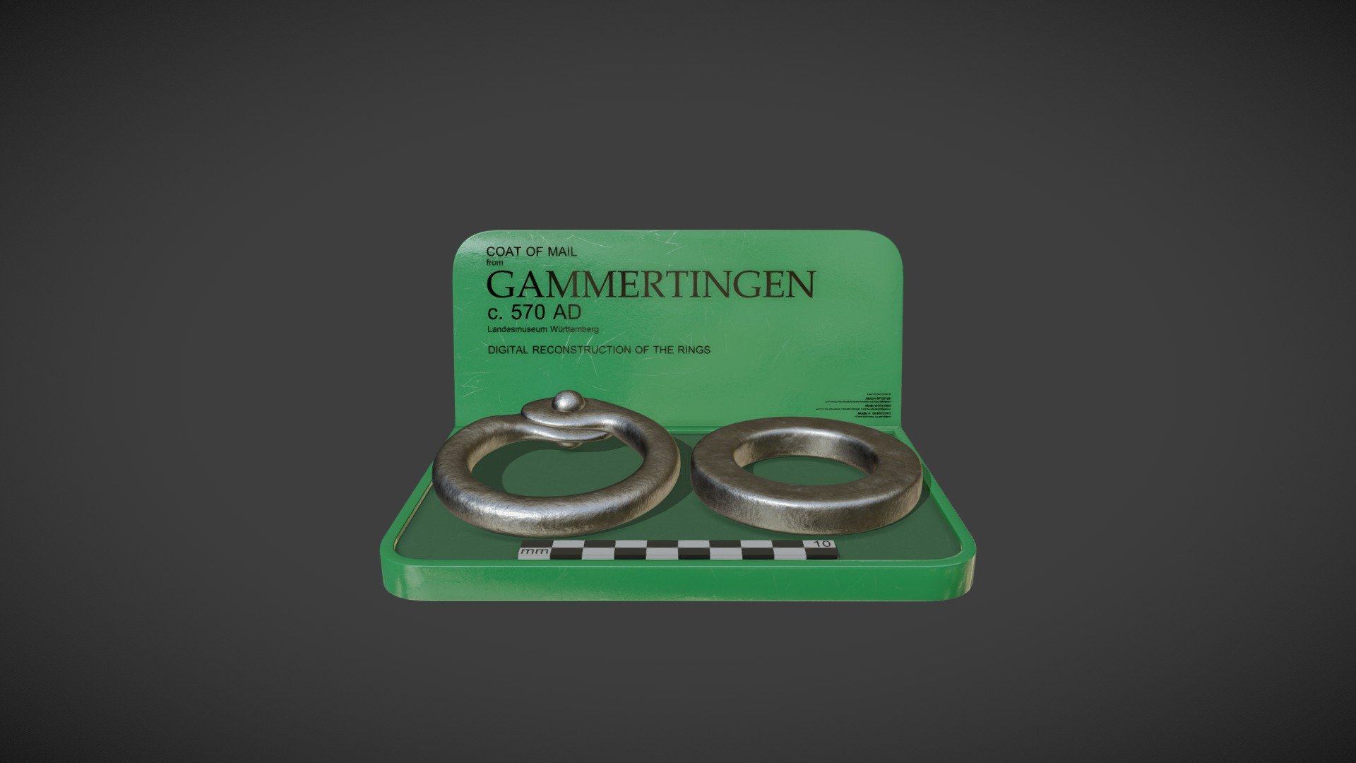 Armour from Gammertingen: 3D reconstruction 3d model