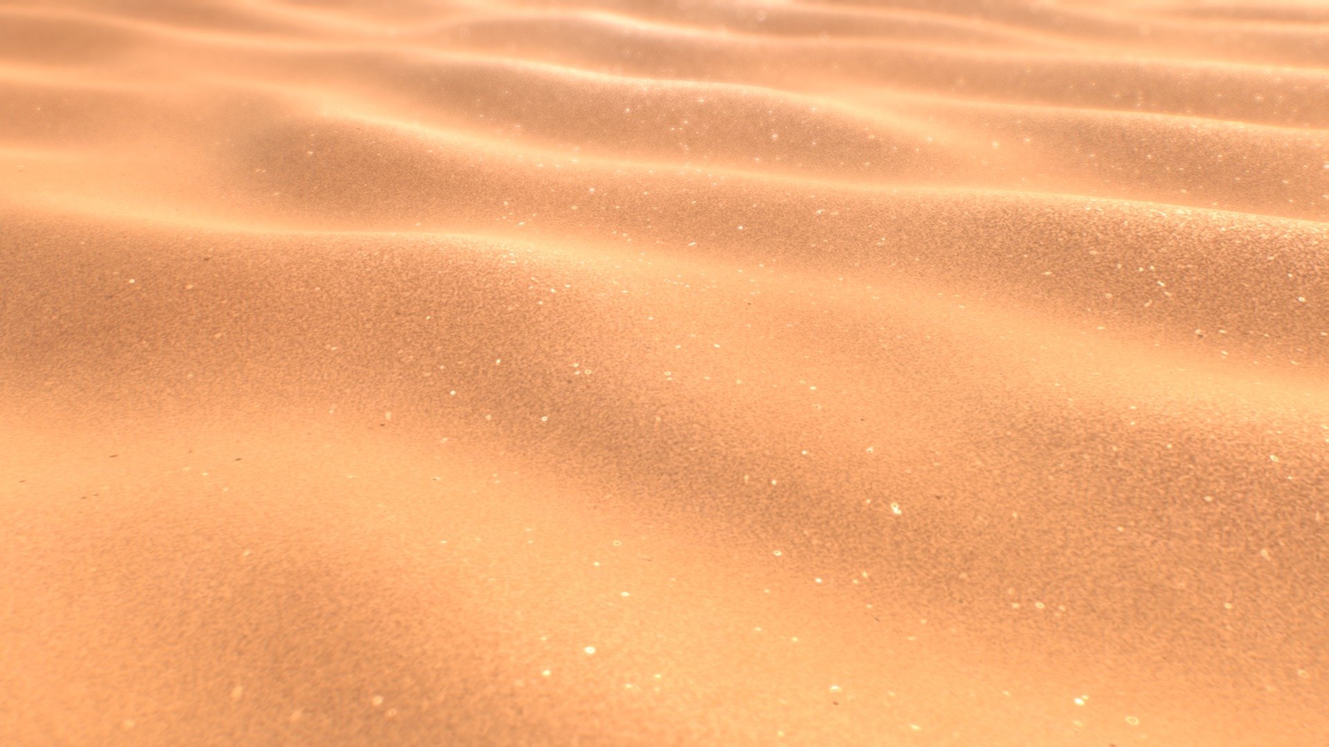 Desert Sand 1 Wavy 3d model