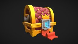 Stylized Golden Chest