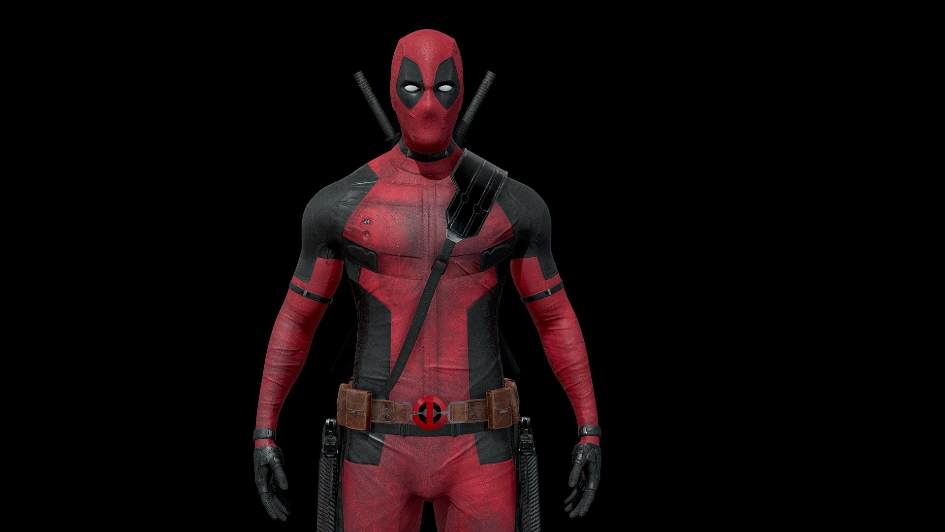 Deadpool 3d model