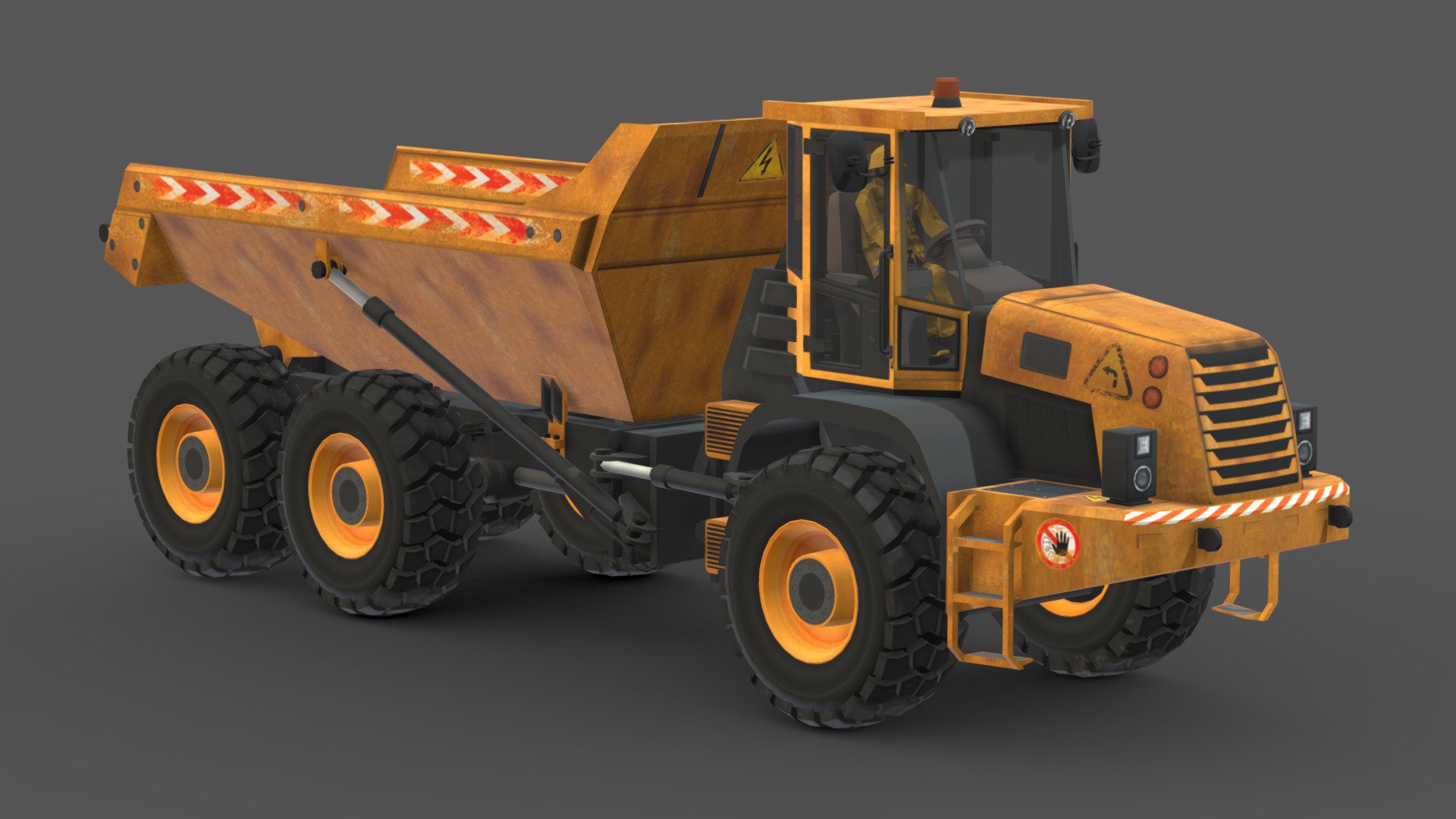 Dump Truck 3d model