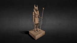 Anubis Ancient Egyptian God statue