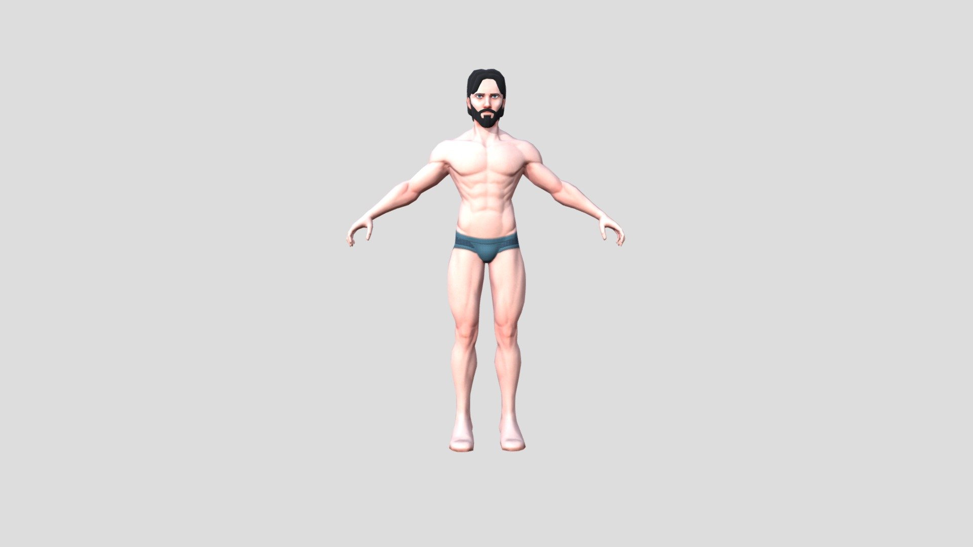 Male Character 3d model