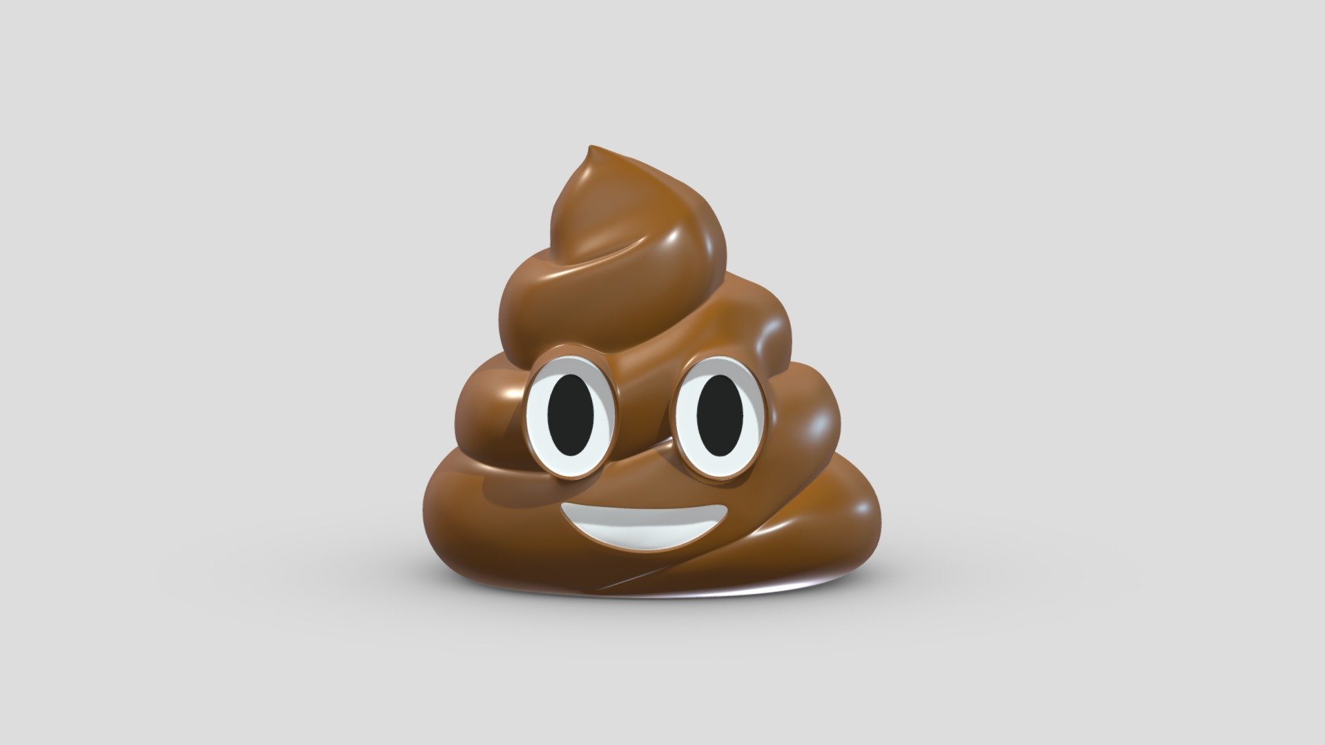 Apple Pile Of Poo 3d model