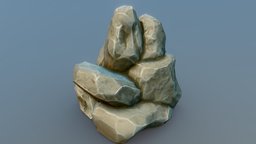 Stylized Rocks 01