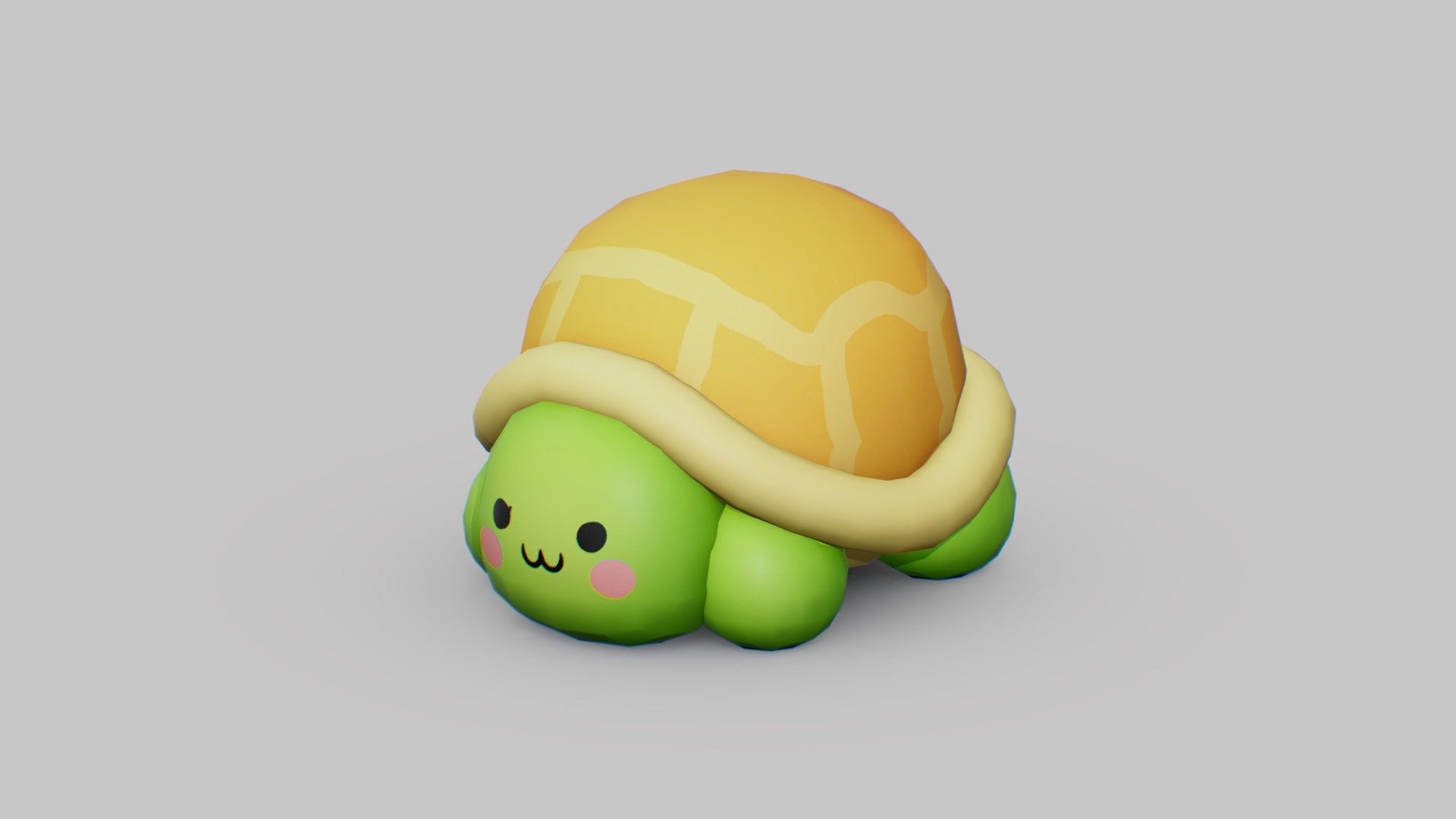 Cute Turtle 3d model