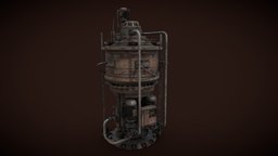 Rusted machinery device