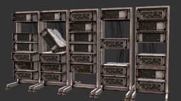 Ruined Computer Racks