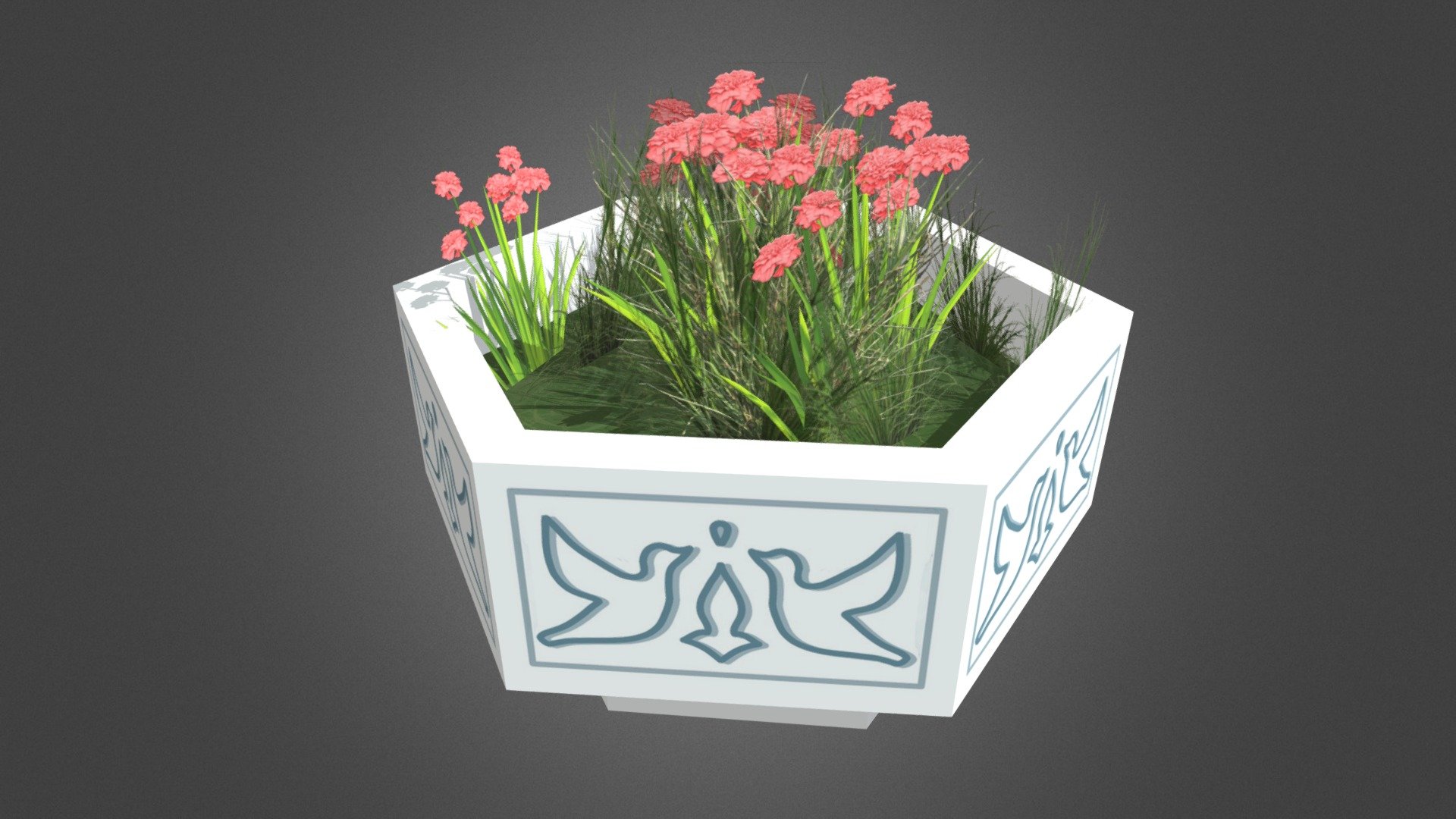 Kashpo 3d model