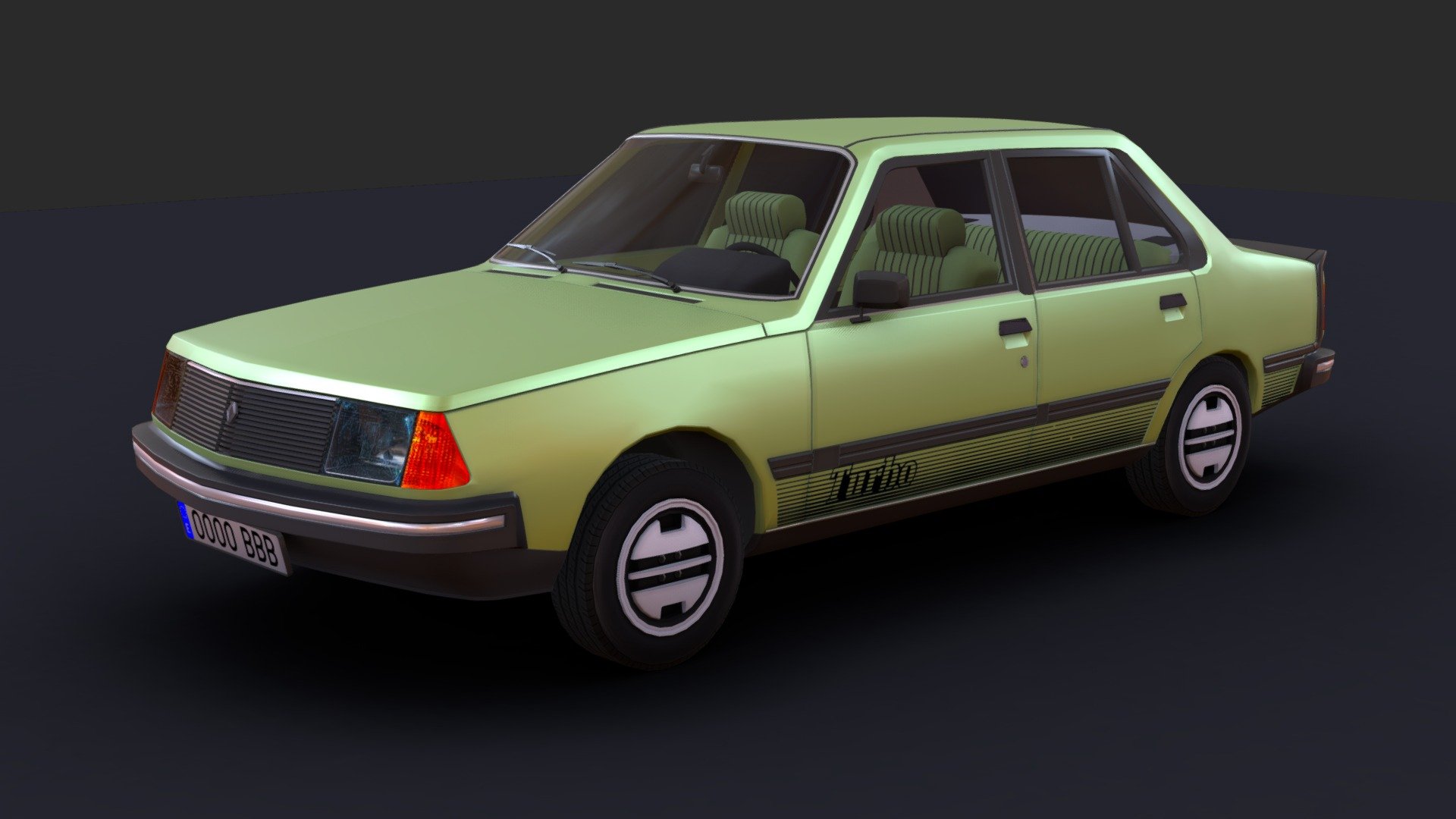 Renault 18 Turbo 3d model