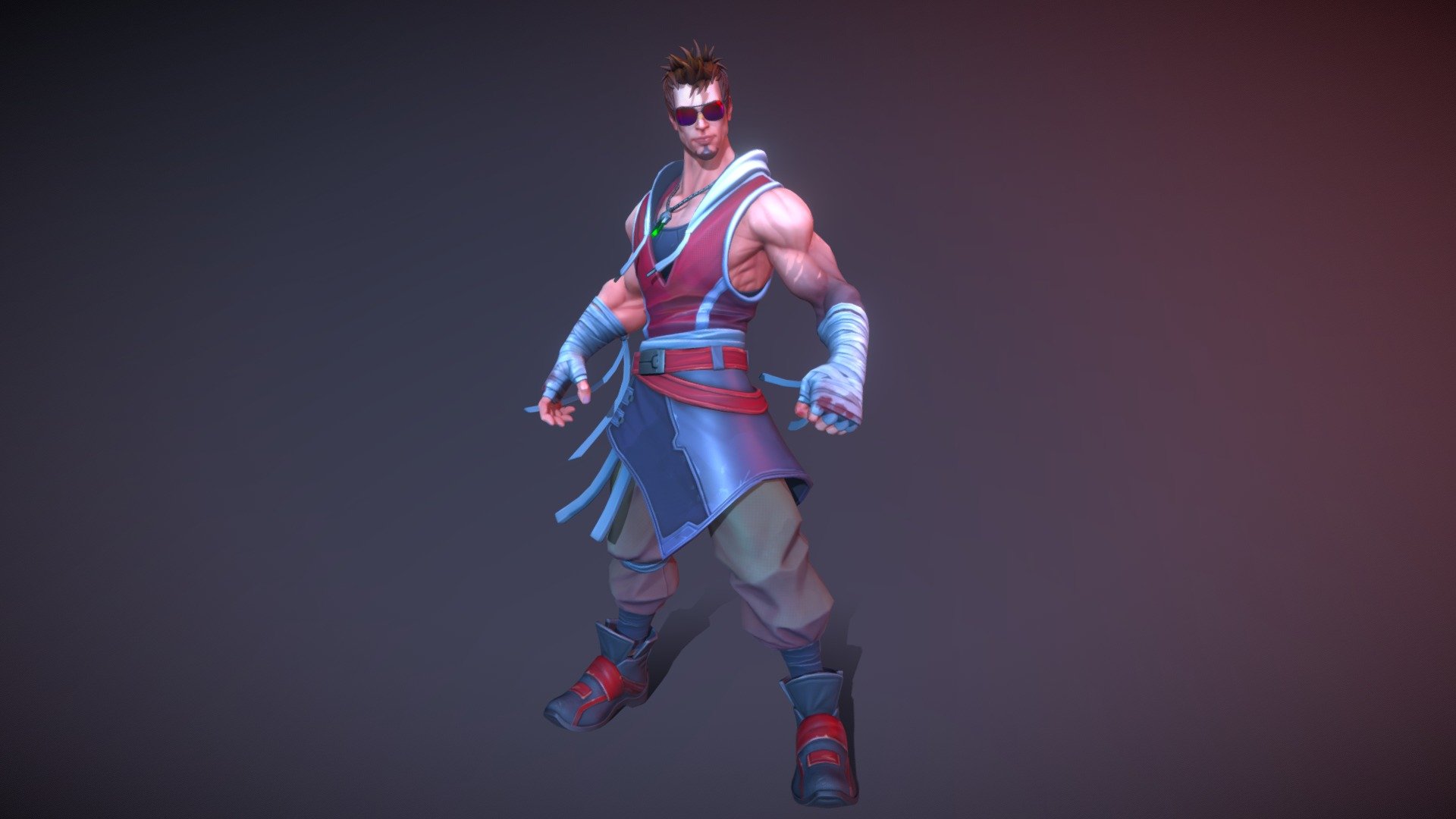 Fight Club guy 3d model