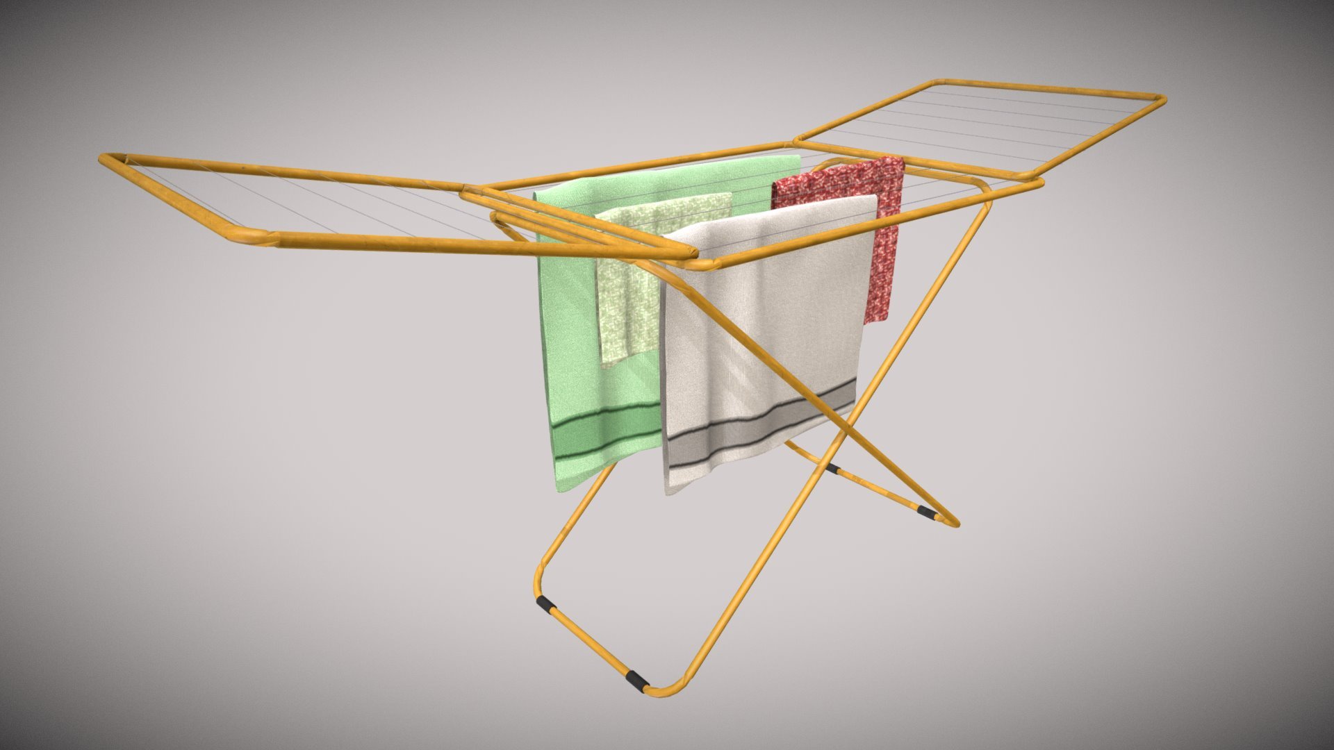 Clothes Dryer 3d model