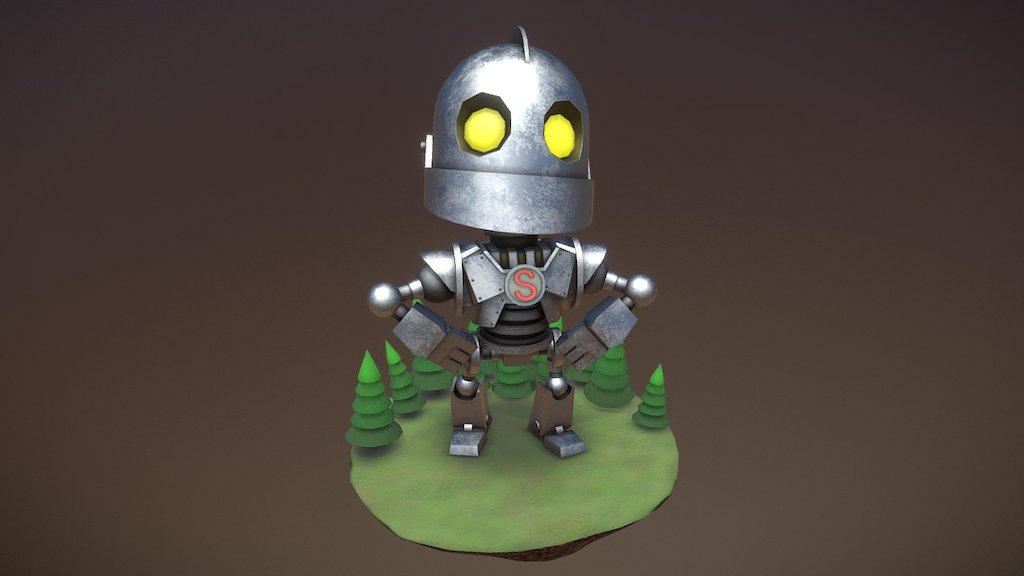 The Iron Giant 3d model