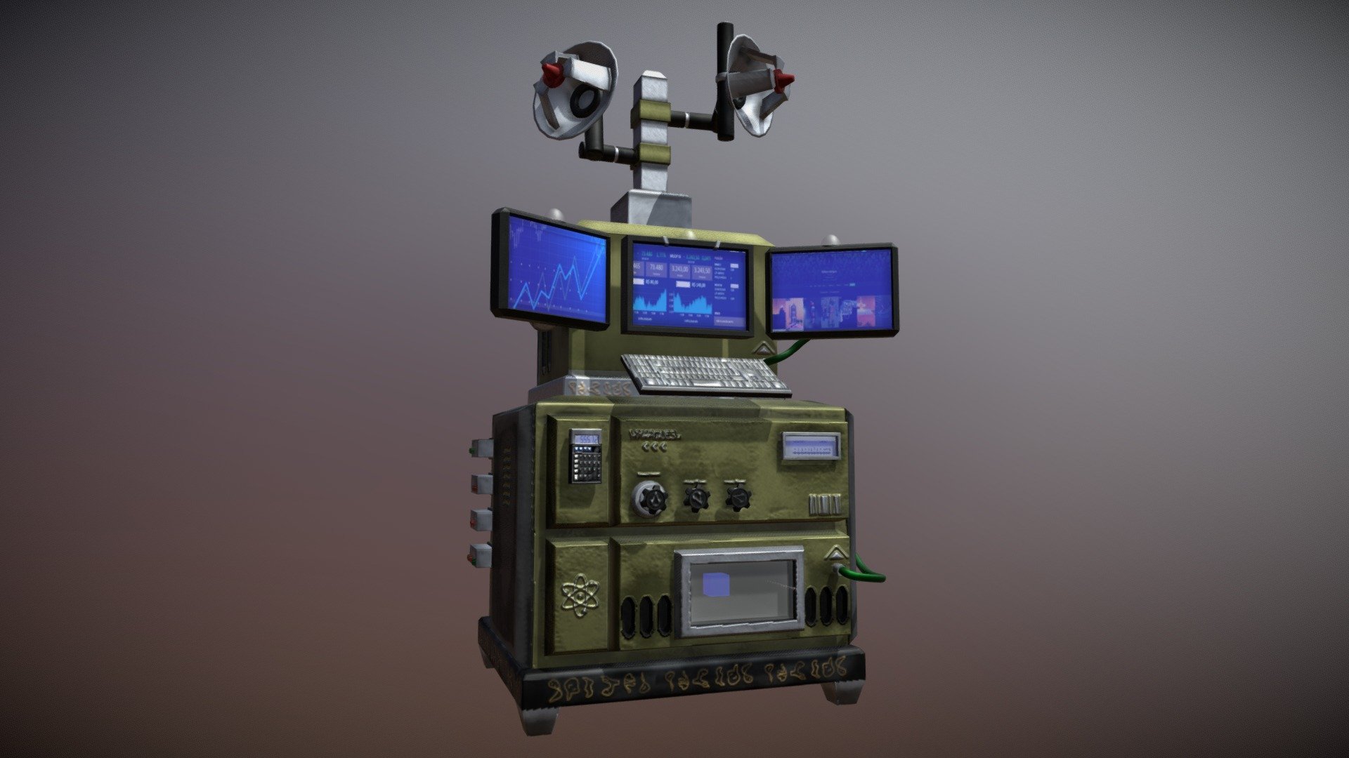 TeleComputer 3d model