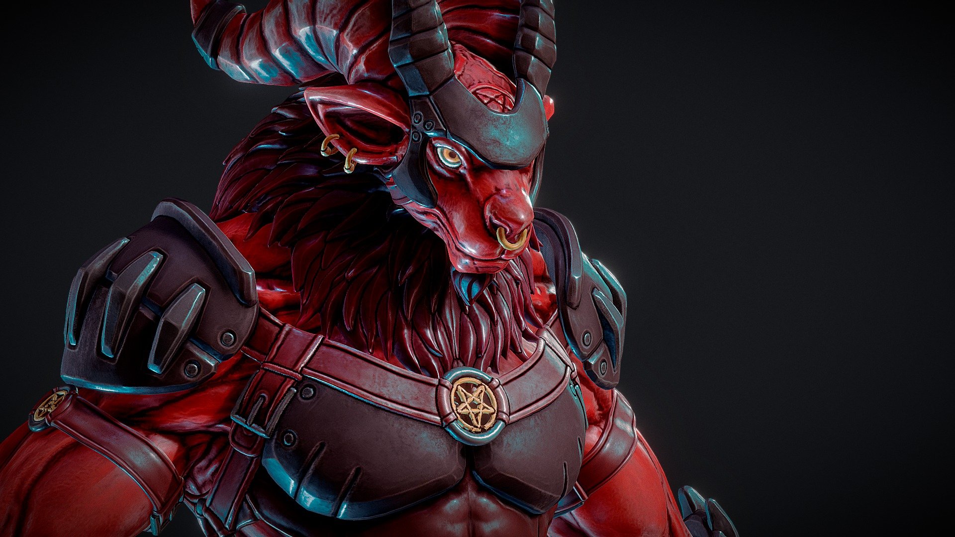 Baphomet 3d model