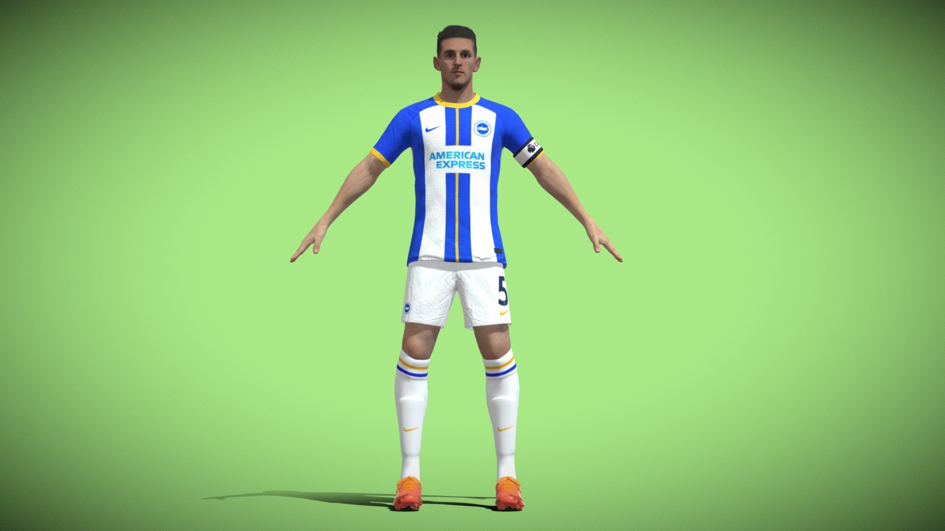 3D Rigged Lewis Dunk 3d model