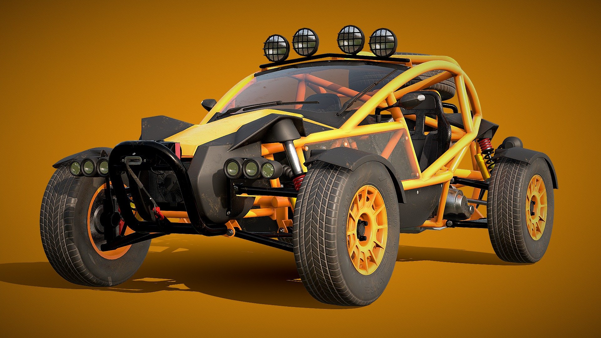 Ariel Nomad Buggy 2016 3d model