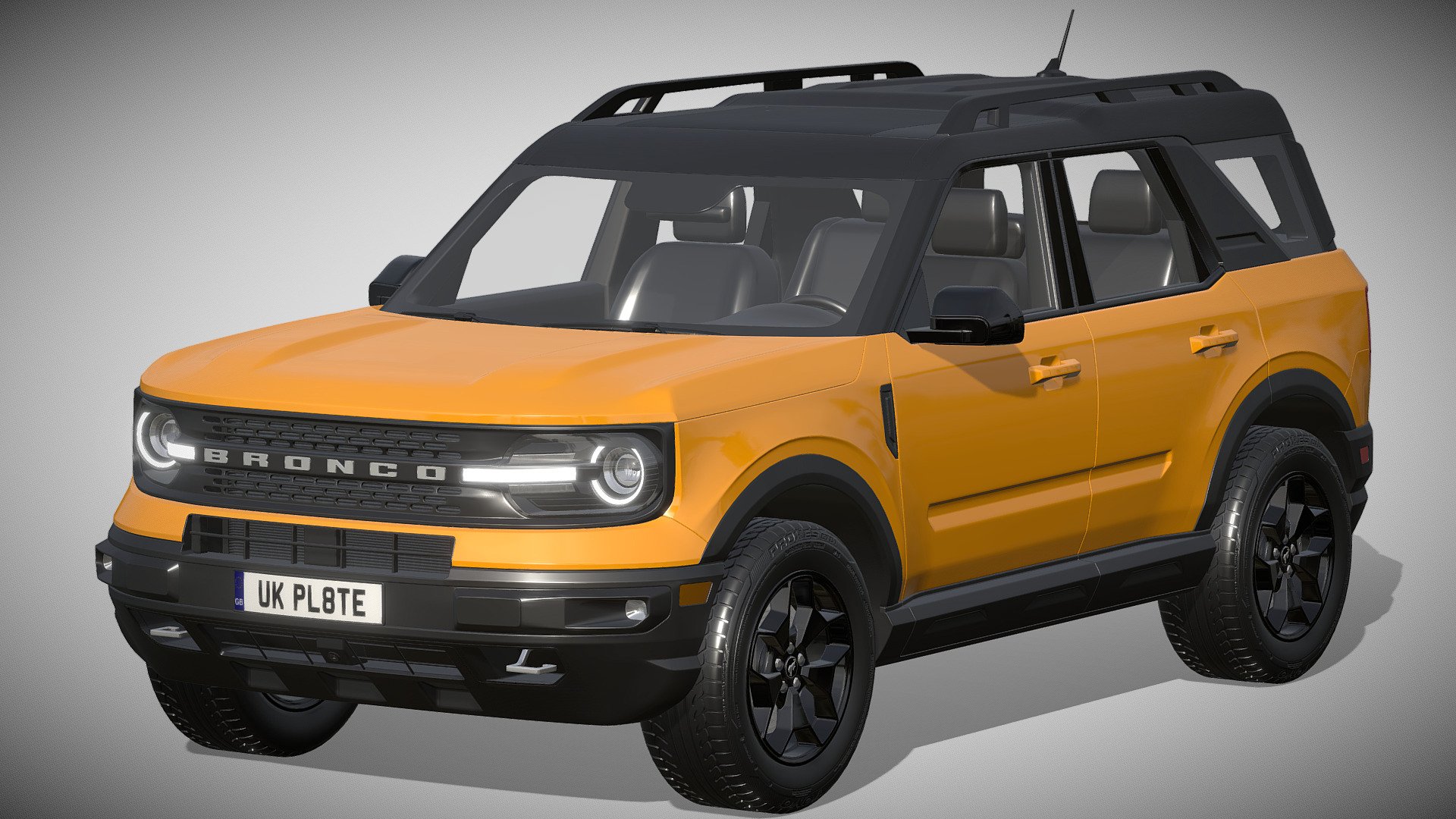 Ford Bronco sport 3d model