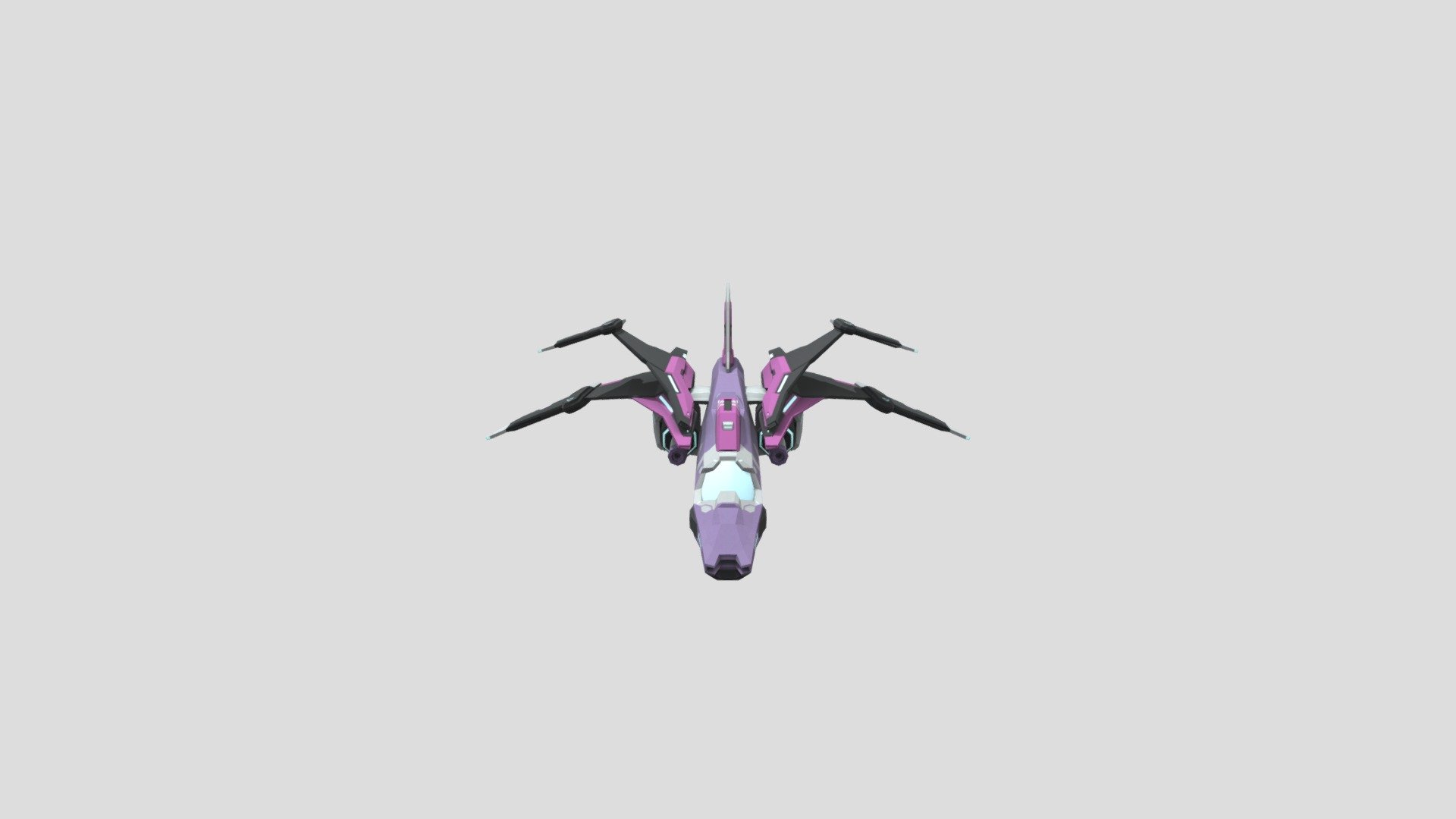 Spaceship Speed 03 3d model