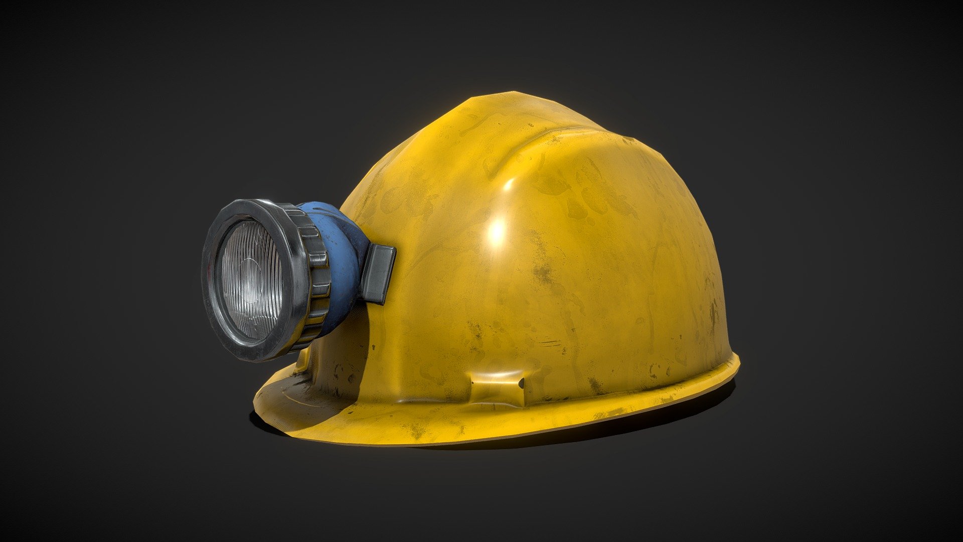 Miners Helmet 3d model