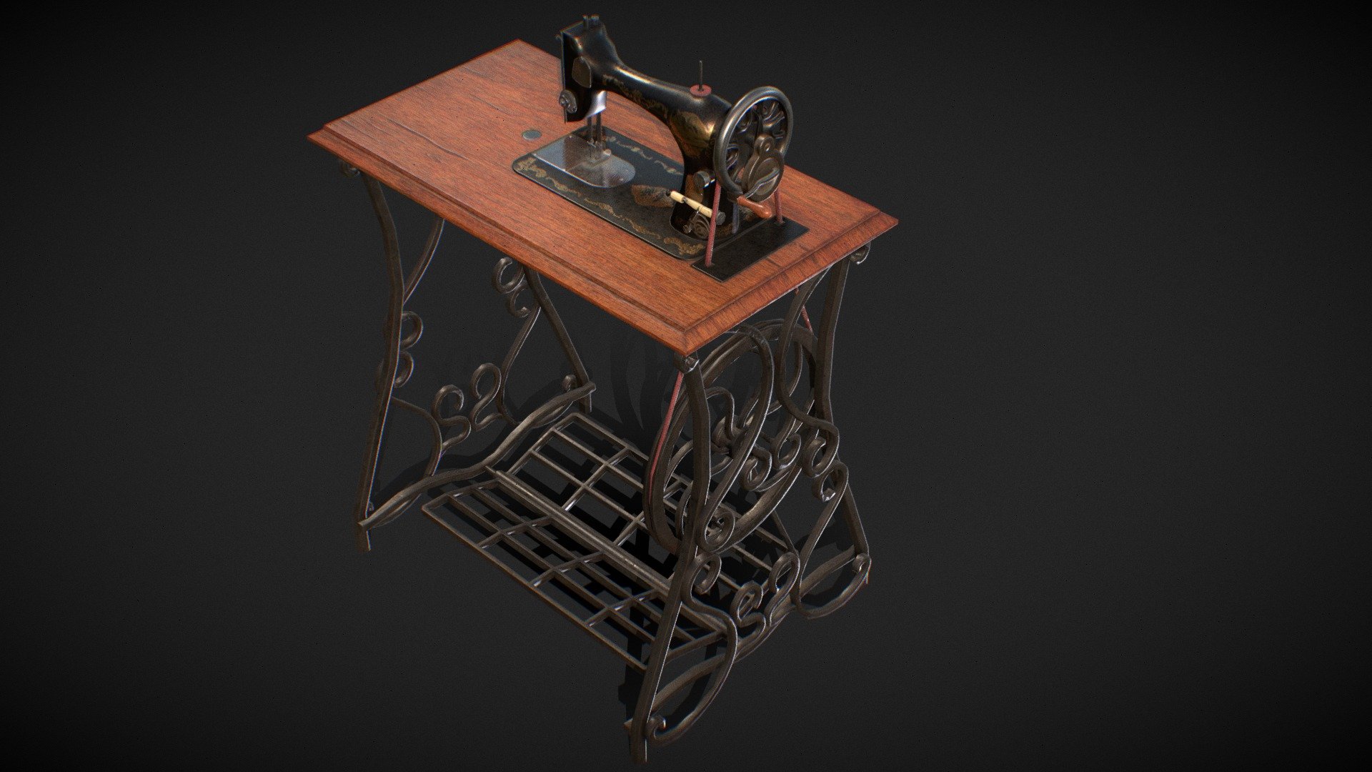 Sewing Machine 3d model