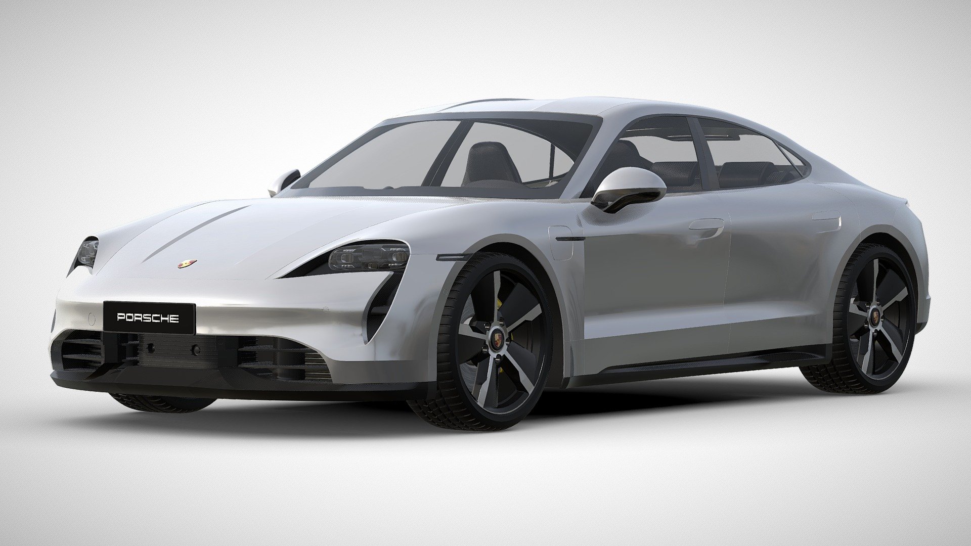 Porsche Taycan Turbo S 3d model