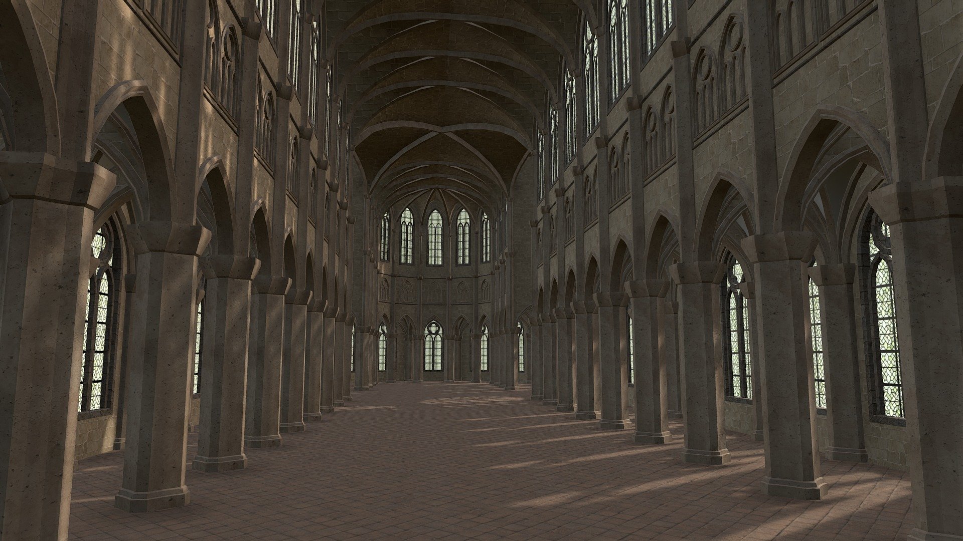 Cathedral 3d model