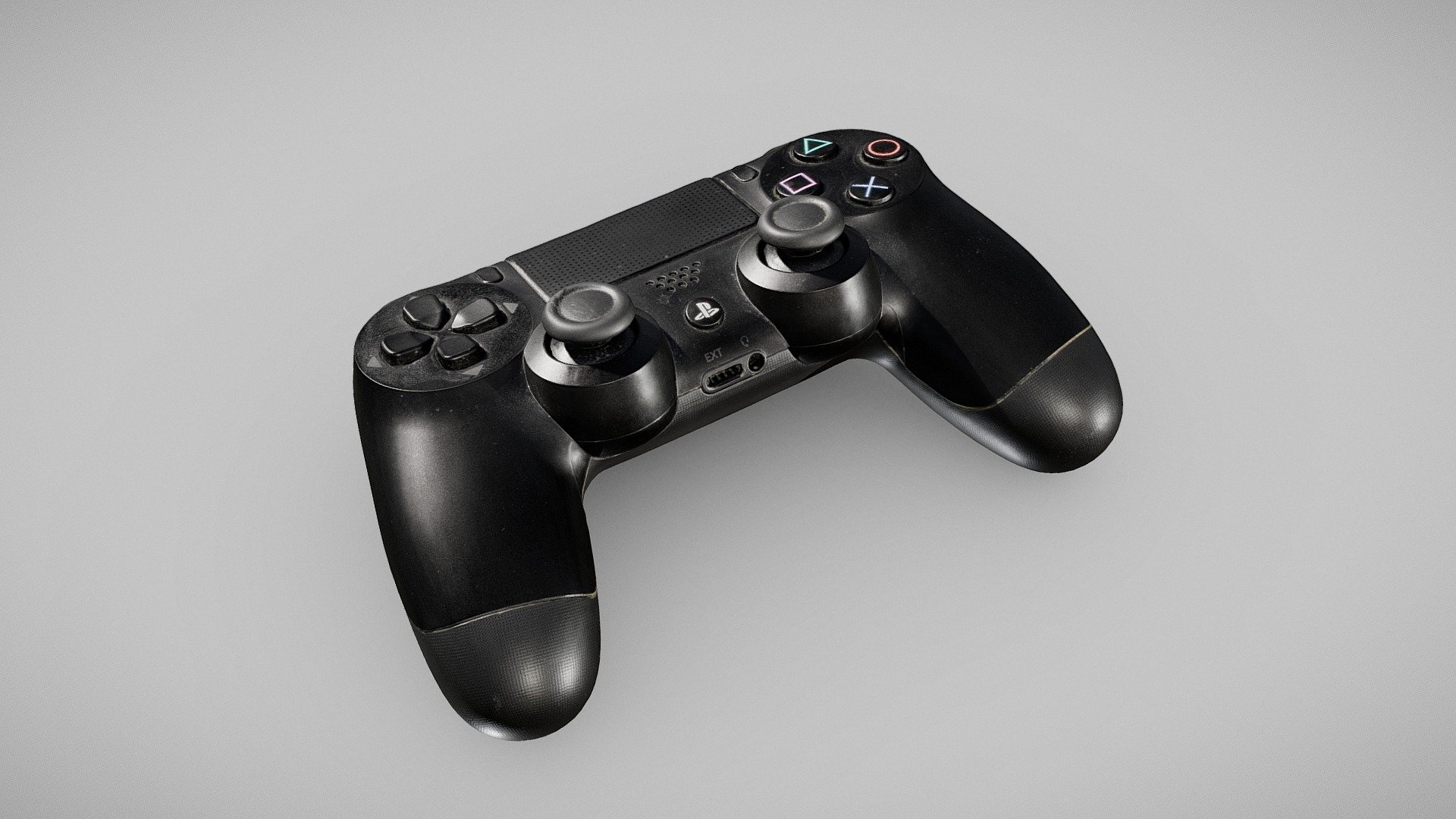 Old DualShock 4 3d model