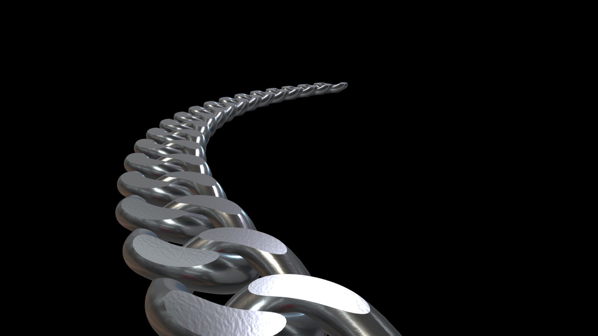 Cuban Chain 3d model