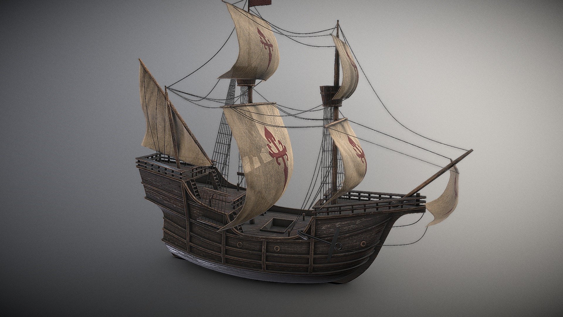 Nao victoria 3d model