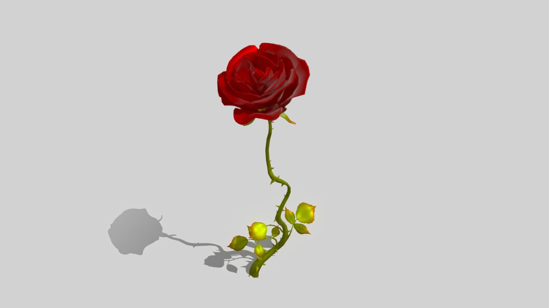 rose 3d model