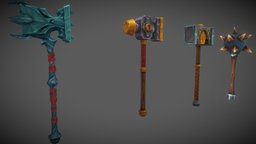 Stylized Fantasy Hammers