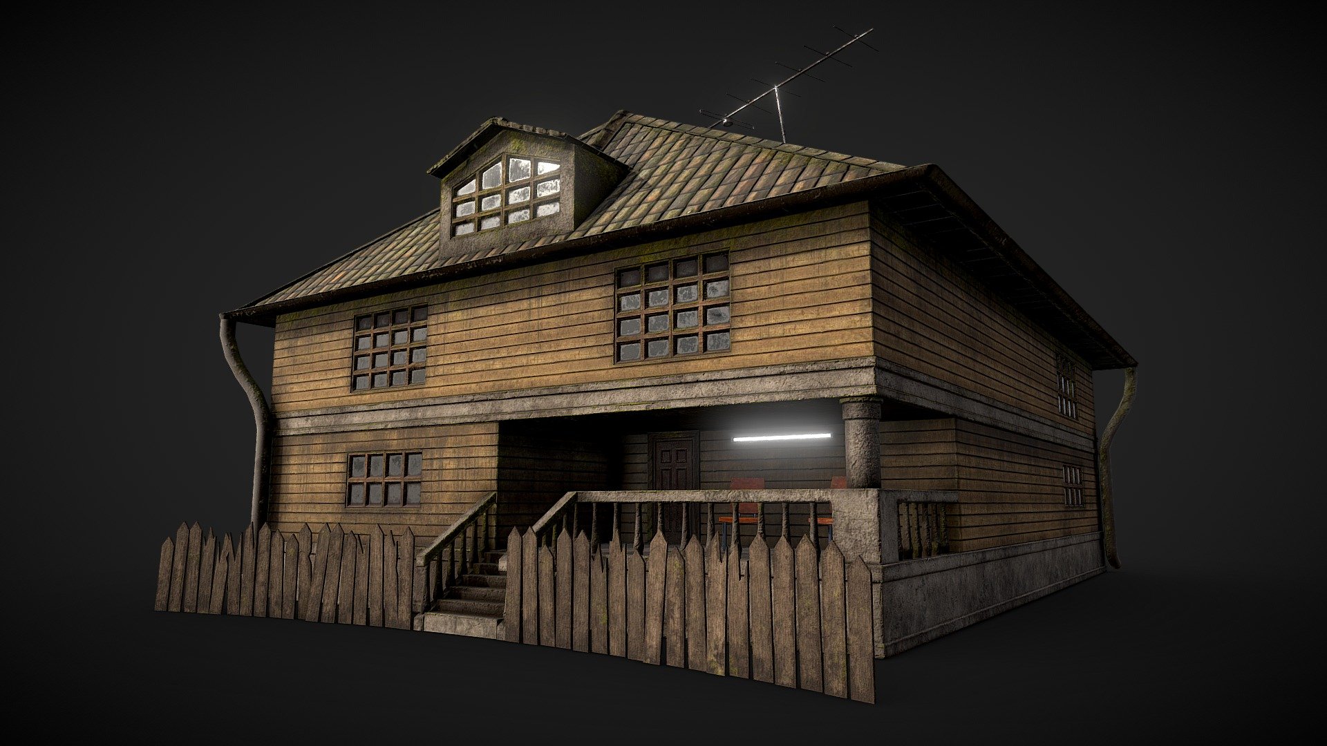 Old House_01 3d model