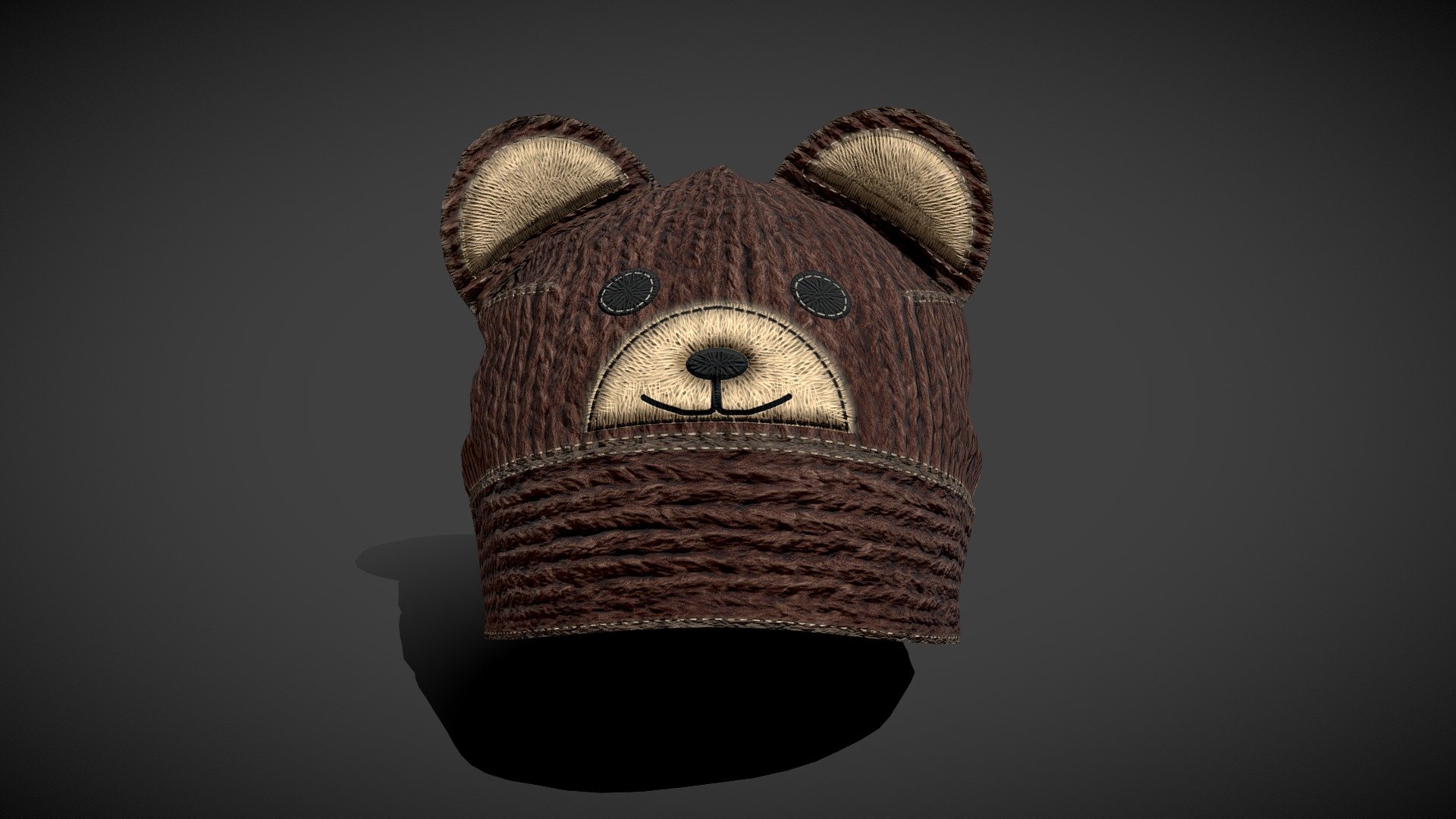 Bear Cap / Funny Cap 3d model